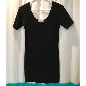 Basic Black Bodycon Dress